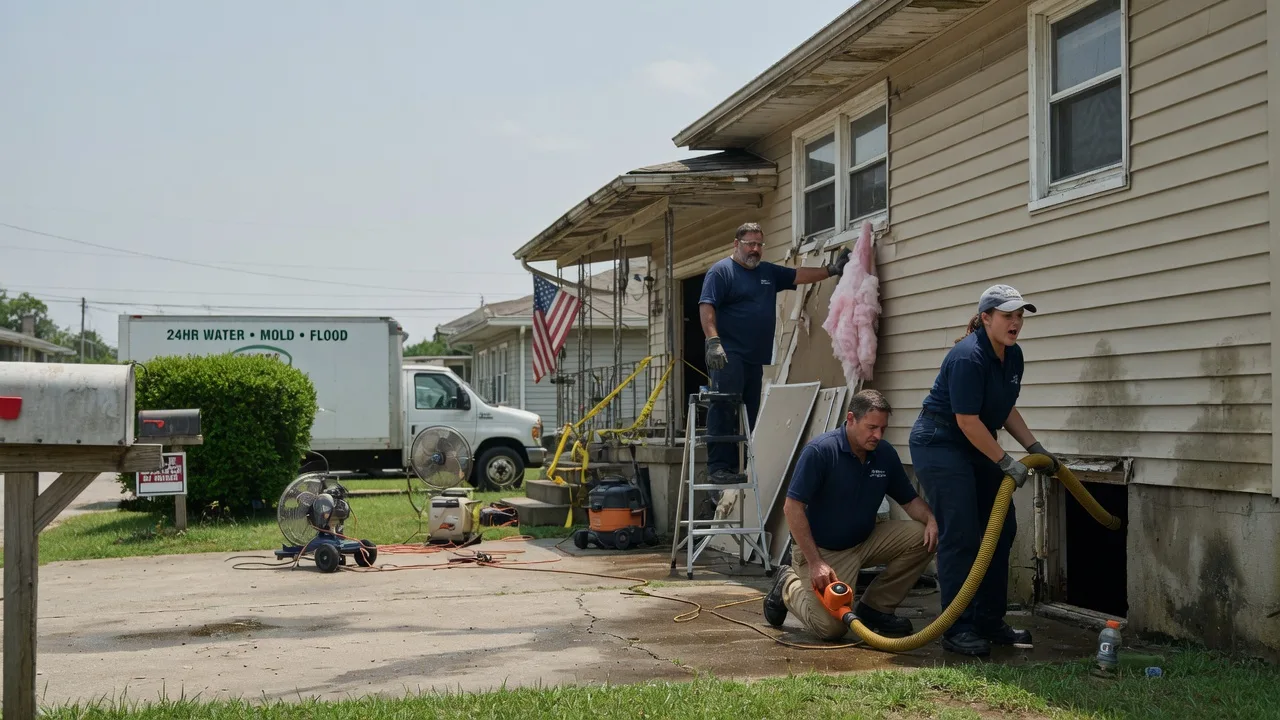 Water Damage Repair in Findlay, IL near me